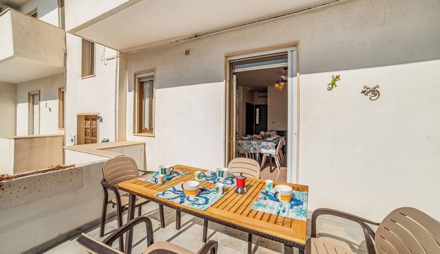 La Casa Del Lido 1 in Ugento with Balcony, Ugento, Italy